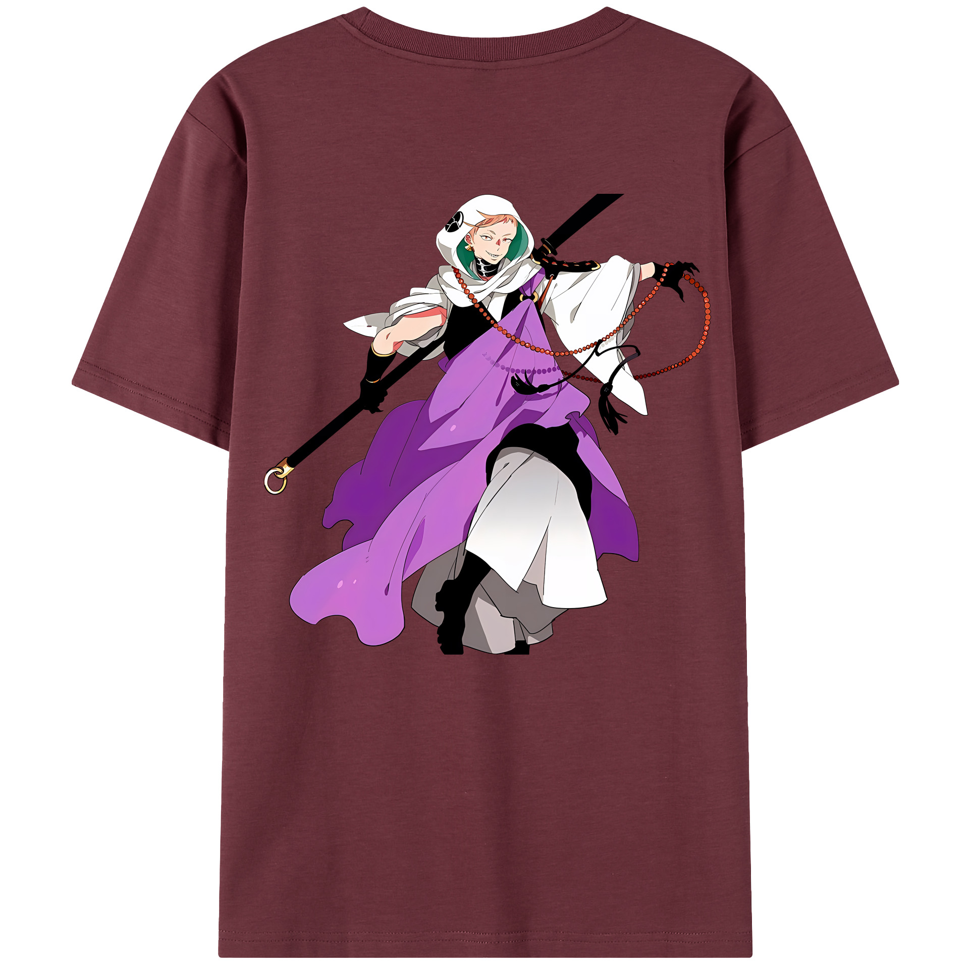 （画像用） 刀剣乱舞 Touken Ranbu 綿100％半袖Tシャツ（背面プリント）